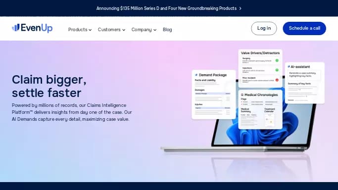 EvenUp Law — платная нейросеть   в области права,  для повышения продуктивности, для помощи в автоматизации,  для научно-исследовательской деятельности. 