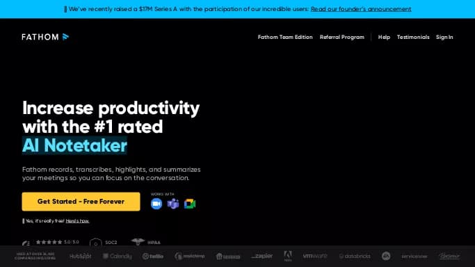 Fathom — бесплатная нейросеть   для суммаризации текста,  для повышения продуктивности,  для помощи в образовании. 