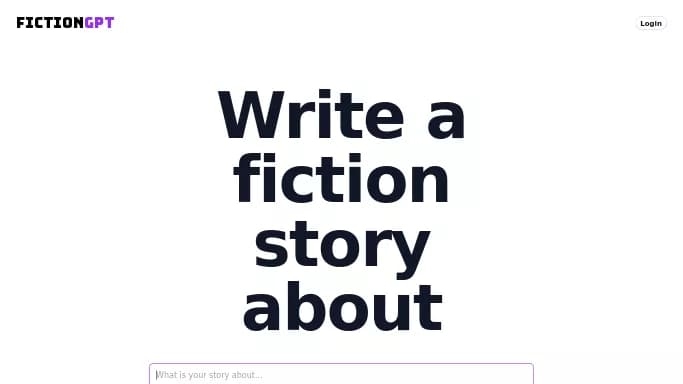 FictionGPT — платная нейросеть   для сторителлинга. Бесплатная версия с ограниченным функционалом, есть платные тарифы.