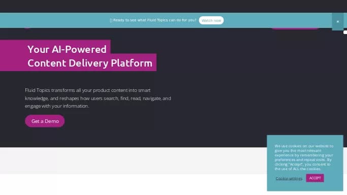 Fluid Topics — платная нейросеть   для маркетинга. 