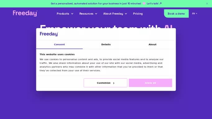 Freeday.ai — платная нейросеть   для маркетинга. 