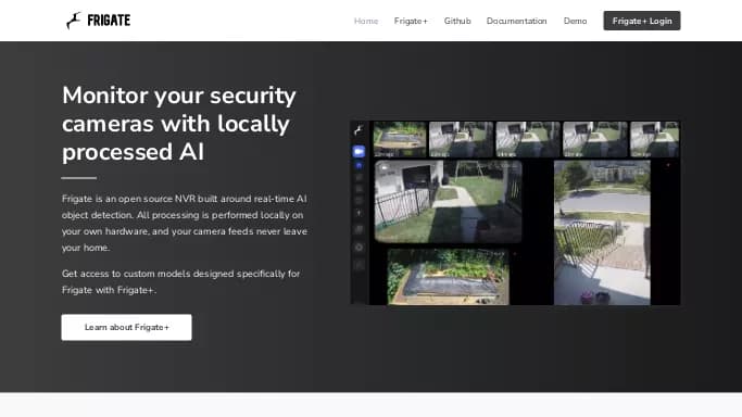 Frigate NVR — бесплатная нейросеть   для определения ИИ,  для копирайтинга. Бесплатная версия с ограниченным функционалом, есть платные тарифы.