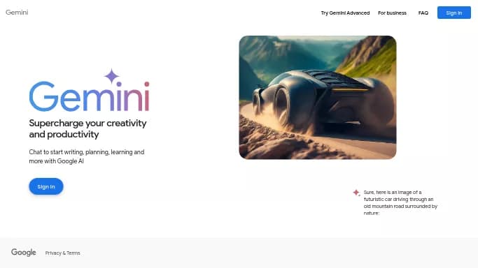 Gemini AI — бесплатная нейросеть   — чат-бот. 