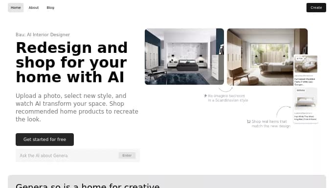 Genera.so — бесплатная нейросеть   для создания изображений,  для разработки программного обеспечения. 