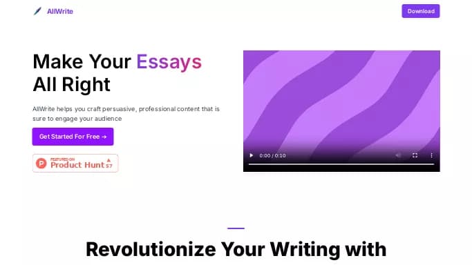 AllWrite — бесплатная нейросеть   для написания текста. Бесплатная версия с ограниченным функционалом, есть платные тарифы.