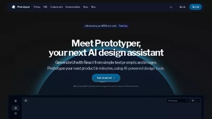 Prototyper — платная нейросеть   для маркетинга. Бесплатная версия с ограниченным функционалом, есть платные тарифы.