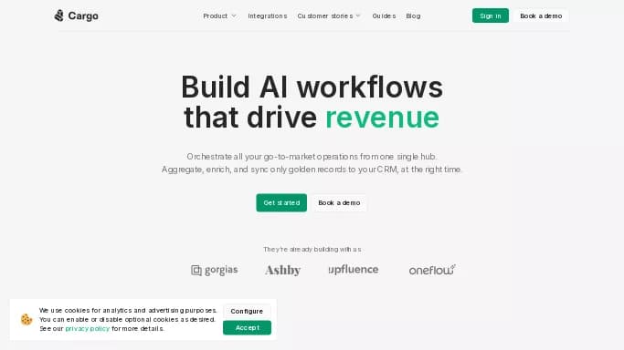 Cargo — платная нейросеть   для маркетинга. 