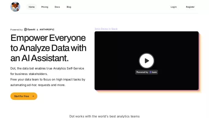 Dot — бесплатная нейросеть  , автономные ИИ (AGI). Бесплатная версия с ограниченным функционалом, есть платные тарифы.
