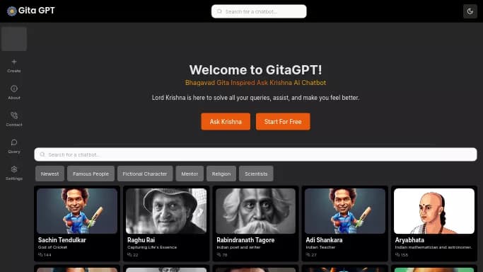 Gita GPT — бесплатная нейросеть   для повышения продуктивности. 