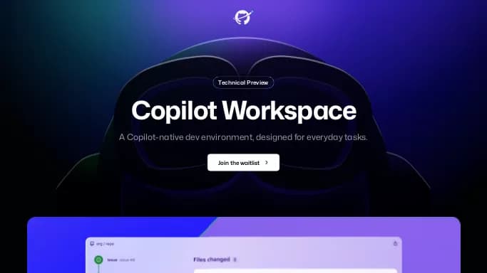 GitHub Copilot Workspace — бесплатная нейросеть   для разработки программного обеспечения, undefined,  Open Source. 