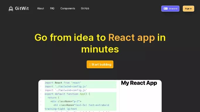 Gitwit — бесплатная нейросеть   для разработки программного обеспечения. 