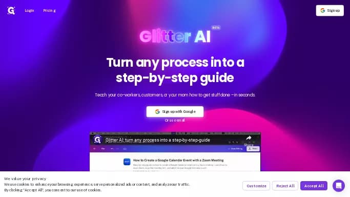Glitter AI — бесплатная нейросеть  — полезные ИИ,  для помощи в образовании,  для повышения продуктивности. 