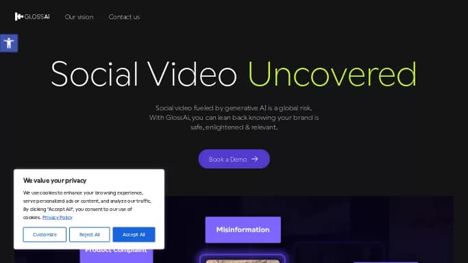 Glossai — платная нейросеть   для редактирования видео. Бесплатная версия с ограниченным функционалом, есть платные тарифы.