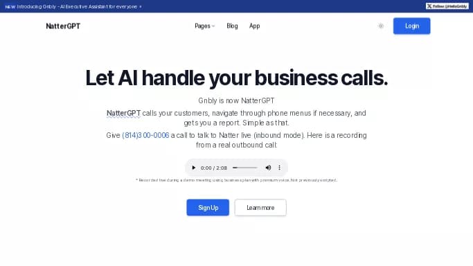 Gnbly — платная нейросеть   для повышения продуктивности, для помощи в автоматизации. Бесплатная версия с ограниченным функционалом, есть платные тарифы.