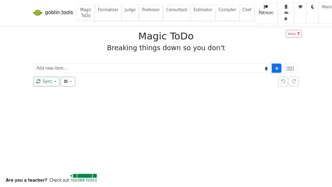 Goblin Tools — бесплатная нейросеть  и ассистивные технологии. 
