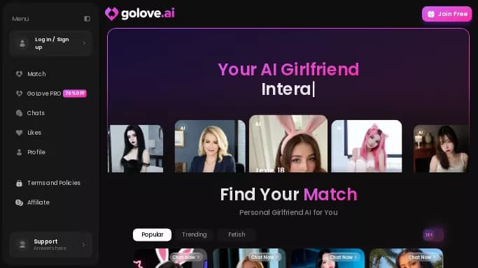 GoLove — бесплатная нейросеть   для раздевания девушек (18+). 