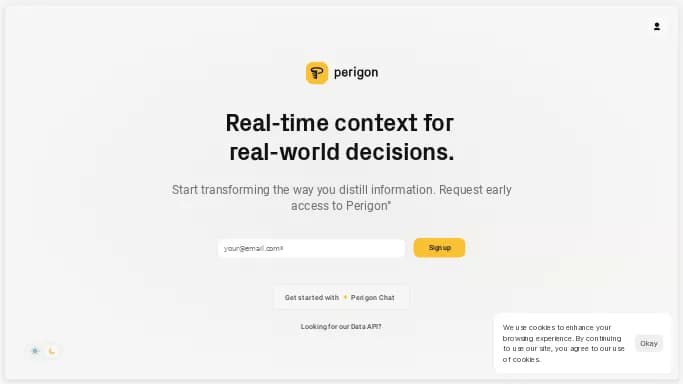 Perigon — платная нейросеть   для работы с финансами,  для научно-исследовательской деятельности,  для маркетинга. 