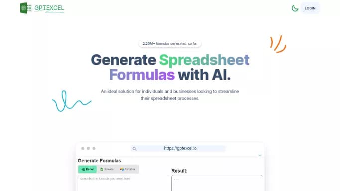 GPTExcel — бесплатная нейросеть   для таблиц и PDF. 