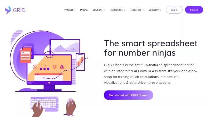 GRID.is — бесплатная нейросеть   для таблиц и PDF. 