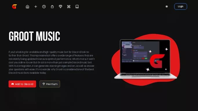 Groot Music — бесплатная нейросеть   для создания музыки. Бесплатная версия с ограниченным функционалом, есть платные тарифы.