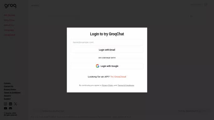 Groq — бесплатная нейросеть  , модели LLM. 
