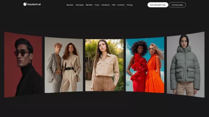 Hautech AI — бесплатная нейросеть   для стиля и моды,  для редактирования изображений. Бесплатная версия с ограниченным функционалом, есть платные тарифы.