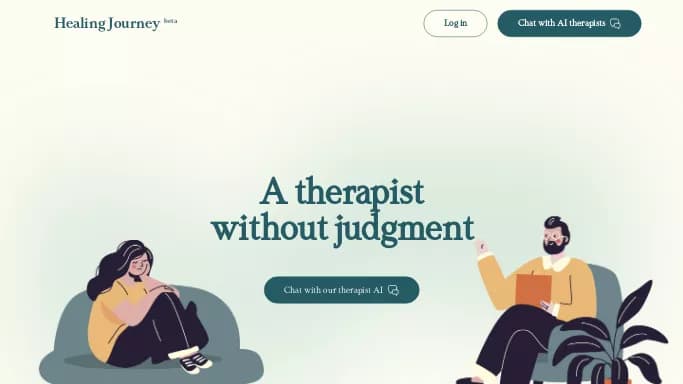 Healing Journey AI — бесплатная нейросеть   в медицине,  для повышения продуктивности. Бесплатная версия с ограниченным функционалом, есть платные тарифы.