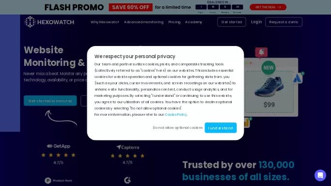 Hexowatch — платная нейросеть   для научно-исследовательской деятельности. Бесплатная версия с ограниченным функционалом, есть платные тарифы.