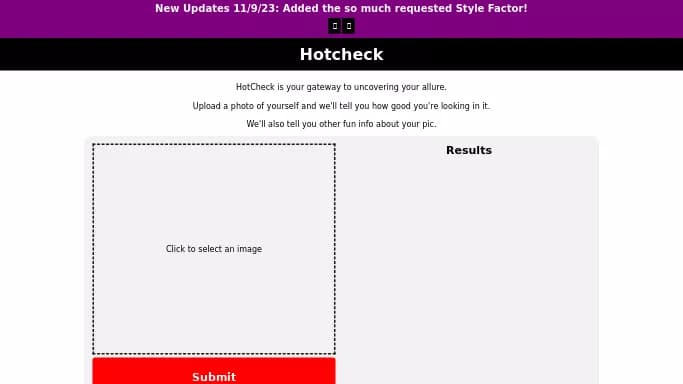 Hotcheck — бесплатная нейросеть   для развлечений. 
