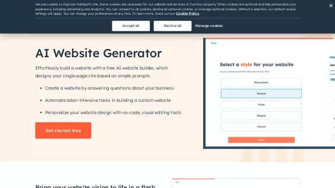AI Website Generator — платная нейросеть   для no Code/Low Code разработки,  для дизайна. 