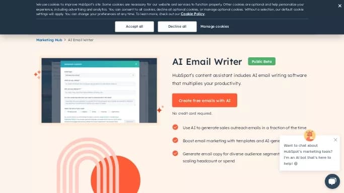 Free AI Email Writer — бесплатная нейросеть   для работы с электронной почтой. 