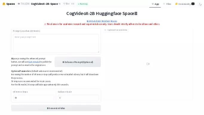 CogVideoX-2B — бесплатная нейросеть   для создания видео. 
