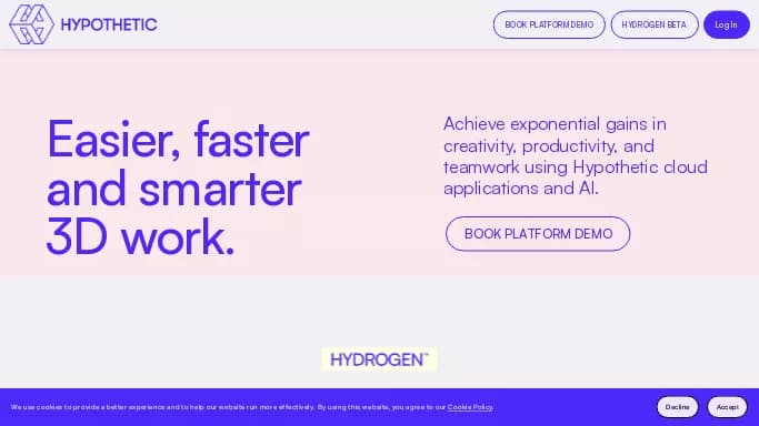 Hypothetic — платная нейросеть   для маркетинга,  для повышения продуктивности,  для 3D и анимации. 