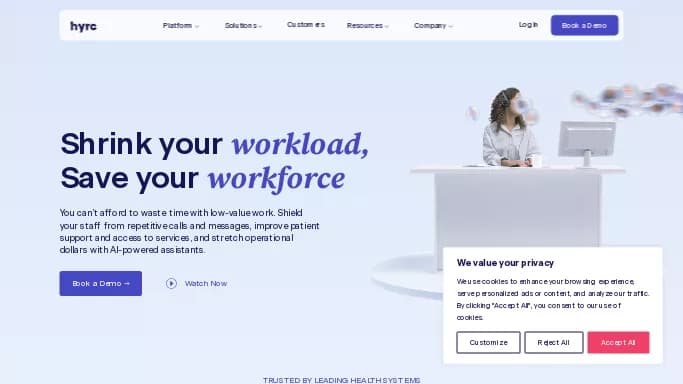 Hyro — платная нейросеть   в медицине. 