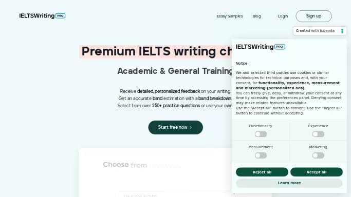 IELTSWritingPro — платная нейросеть   для помощи в образовании,  для написания текста. 