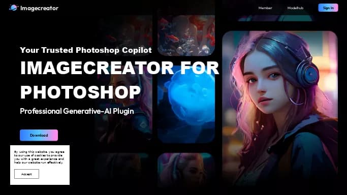 ImageCreator — бесплатная нейросеть   для редактирования изображений,  для создания изображений. 