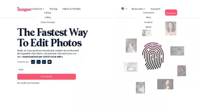 Imagen AI — платная нейросеть   для редактирования изображений. Бесплатная версия с ограниченным функционалом, есть платные тарифы.