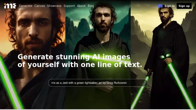 Imagine Me — платная нейросеть   для создания изображений,  для создания аватаров и цифровых 3D персонажей. Бесплатная версия с ограниченным функционалом, есть платные тарифы.