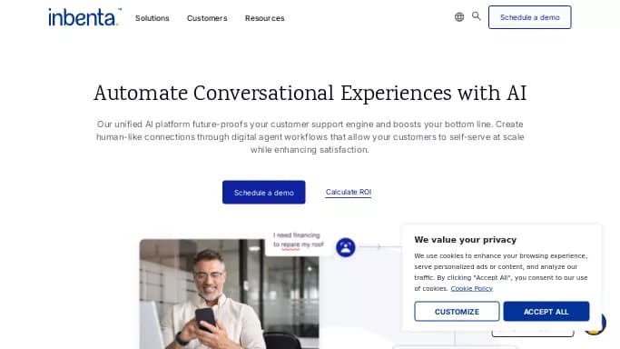 Inbenta — платная нейросеть   для маркетинга. 