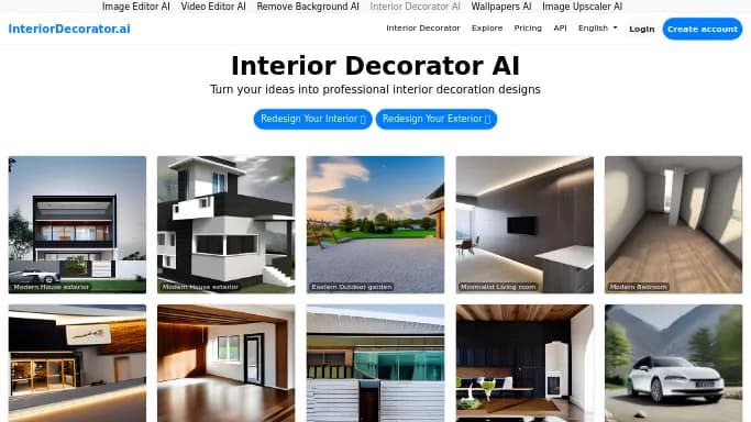 Interior Decorator AI — платная нейросеть   для дизайна. Бесплатная версия с ограниченным функционалом, есть платные тарифы.