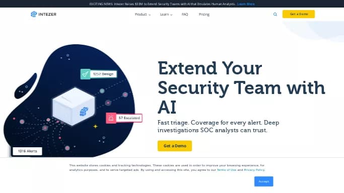 Intezer — бесплатная нейросеть  , автономные ИИ (AGI). Бесплатная версия с ограниченным функционалом, есть платные тарифы.