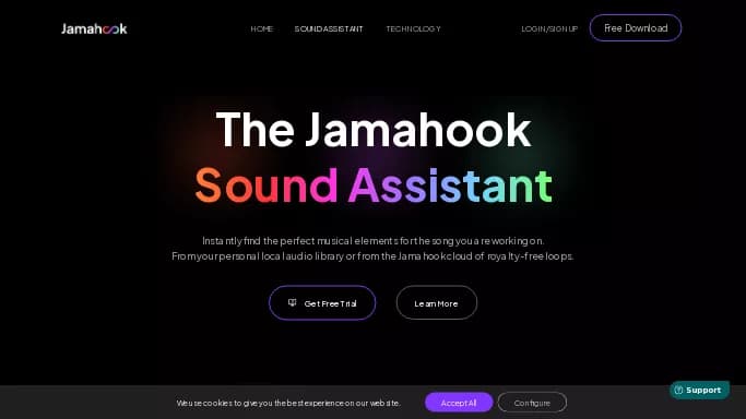 Jamahook — платная нейросеть   для создания музыки. 
