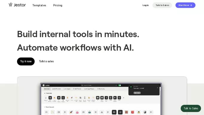 Jestor — бесплатная нейросеть   для маркетинга,  для повышения продуктивности,  для no Code/Low Code разработки, для помощи в автоматизации. Бесплатная версия с ограниченным функционалом, есть платные тарифы.