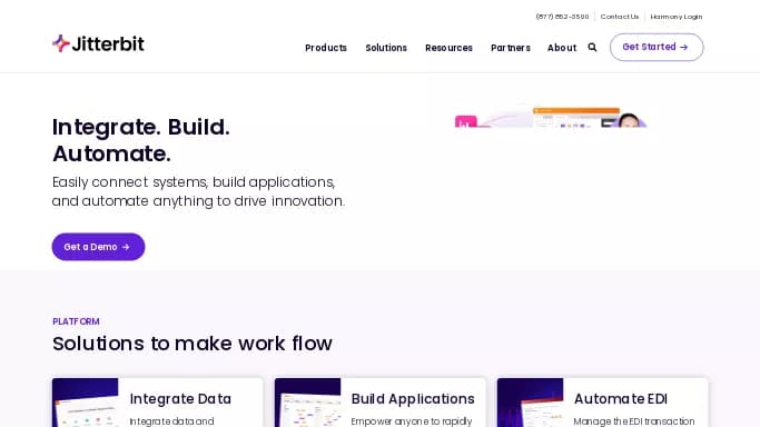 Jitterbit — платная нейросеть   для no Code/Low Code разработки, для помощи в автоматизации,  для маркетинга. 