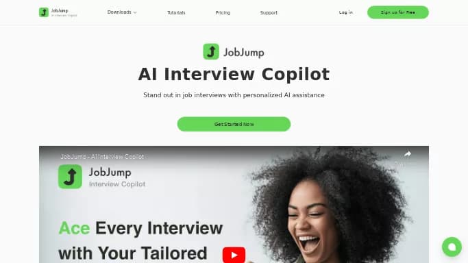 JobJump — бесплатная нейросеть   помогающие в управлении персоналом. Бесплатная версия с ограниченным функционалом, есть платные тарифы.