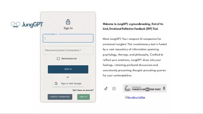 Jung GPT — бесплатная нейросеть   — чат-бот,  для маркетинга,  помогающие в управлении персоналом. Бесплатная версия с ограниченным функционалом, есть платные тарифы.