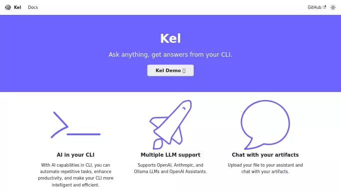 Kel — бесплатная нейросеть   — чат-бот. 