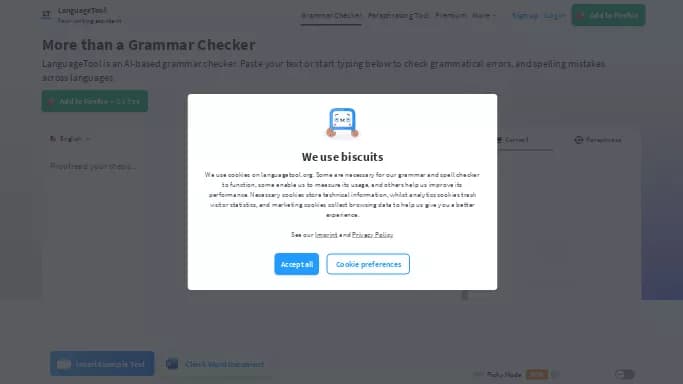 LanguageTool — бесплатная нейросеть   для помощи в образовании,  для копирайтинга. Бесплатная версия с ограниченным функционалом, есть платные тарифы.