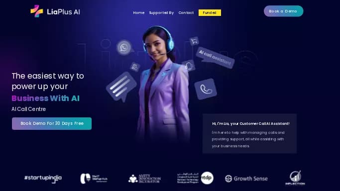 LiaPlus AI — платная нейросеть   для маркетинга. 