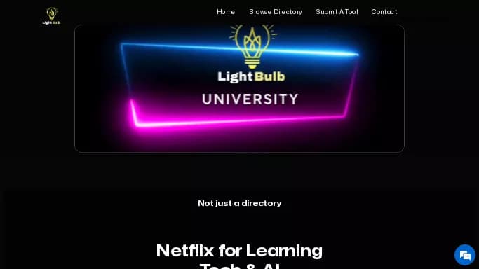 Lightbulb University — платная нейросеть   для помощи в образовании. Бесплатная версия с ограниченным функционалом, есть платные тарифы.